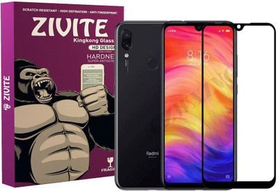 ZIVITE Edge To Edge Tempered Glass for Mi Redmi Note 7, Mi Redmi Note 7 Pro, Mi Redmi Note 7S(Pack of 1)