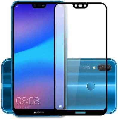 ZIVITE Edge To Edge Tempered Glass for Huawei Nova 3e(Pack of 1)