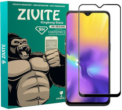 ZIVITE Edge To Edge Tempered Glass for Samsung Galaxy M20, Samsung Galaxy A10(Pack of 1)