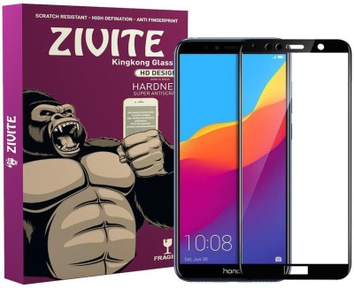 ZIVITE Edge To Edge Tempered Glass for Huawei Y7 Pro 2018(Pack of 1)