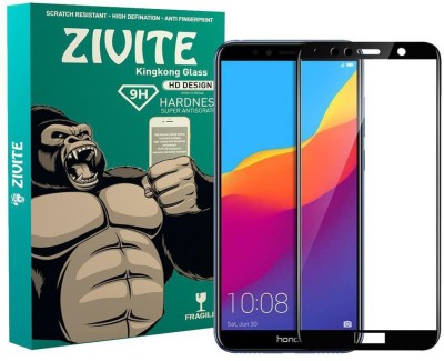 ZIVITE Edge To Edge Tempered Glass for Huawei Y7 Pro 2018(Pack of 1)