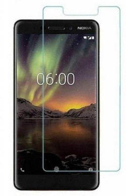 SAMARA Tempered Glass Guard for NOKIA 6.1 (5.5 INCHES)(Pack of 1)