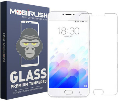 MOBIRUSH Tempered Glass Guard for Meizu M3(Pack of 1)