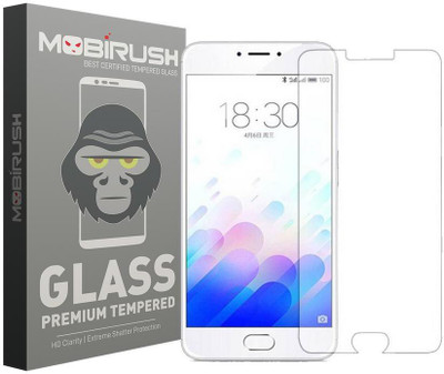 MOBIRUSH Tempered Glass Guard for Meizu M3(Pack of 1)