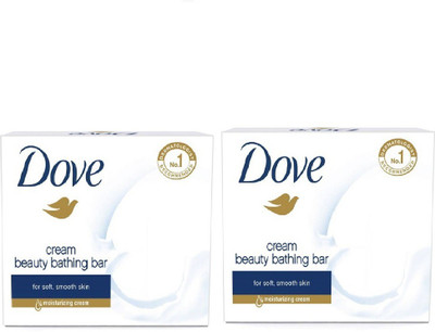 

Dove Cream Beauty Bathing saop pack of 2(100 g, Pack of 2)