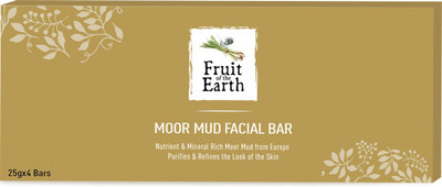 Fruit of the earth MOOR MUD FACIAL BAR- 4X24gm(4 x 25 g)