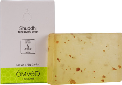 

Omved SHUDDHI-Tone Purify Ayurvedic Neem & Tulsi Soap(75 g)