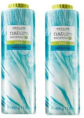 

Oriflame Sweden Nature Secrets Cooling Breeze Talc Pack Of 2(800 g)