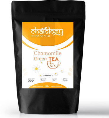

Chaiology Loose Leaf Chamomile Green Tea(150 g, Pouch)