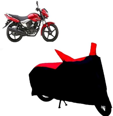 Auto Age Two Wheeler Cover for Yamaha(Saluto, Multicolor)