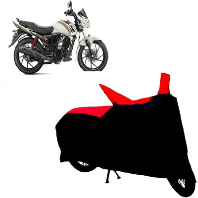 Autocraft Two Wheeler Cover for Mahindra(Centuro, Red, Black)