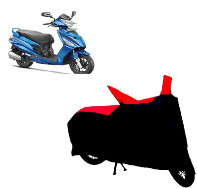 ABP Two Wheeler Cover for Hero(Maestro Edge, Black, Red)