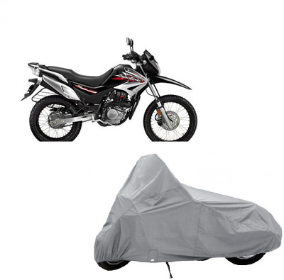 Autocraft Two Wheeler Cover for Hero(Impulse, Silver)