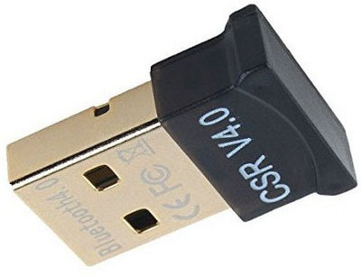 

Blue Birds Best Quality Mini USB Bluetooth Adapter, CSR 4.0 USB Bluetooth Dongle Receiver/Transfer Gold Plated, for Laptop PC Computer Supports Windows 10 8 7 Vista XP 32/64 Bit USB Adapter(Black)