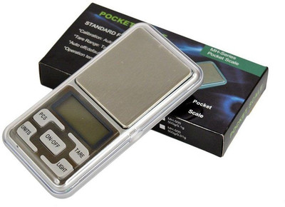 

Aryshaa Premium Quality Digital Professional Mini Scale for Upto 200 Grams Weighing Scale(Silver)
