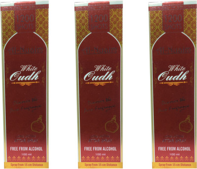 

Al Nuaim White Oudh (pack of 3) Floral Attar(Musk)