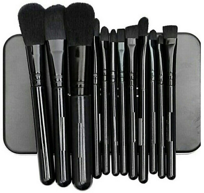 

KIMEE M.A.C WASHABLE MAKEUP BRUSHES KIT (PACK OF 12)(Pack of 12)