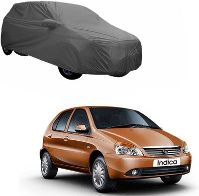 COVERPLANET Car Cover For Tata Indica V2 (Without Mirror Pockets)(Grey)