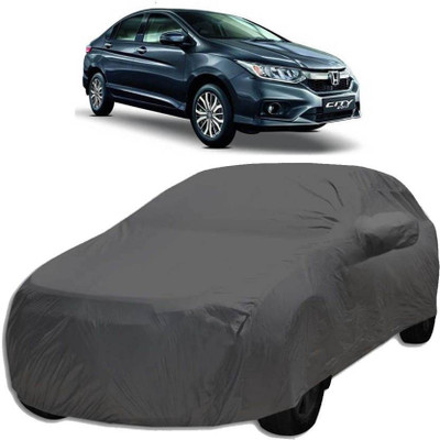 COVERPLANET Car Cover For Honda City ZX (Without Mirror Pockets)(Grey)