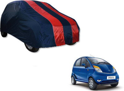 AUTO STAR Car Cover For Tata Nano (With Mirror Pockets)(Red, Blue)