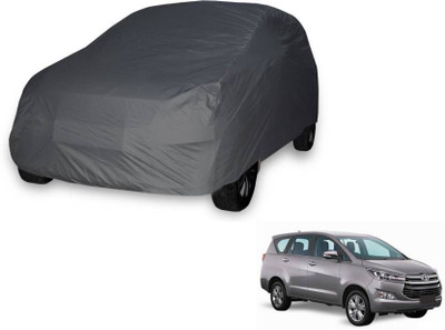 COVERPLANET Car Cover For Toyota Innova Crysta (Without Mirror Pockets)(Grey)