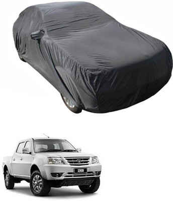 COVERPLANET Car Cover For Tata Xenon (Without Mirror Pockets)(Grey)
