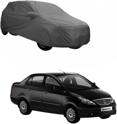 COVERPLANET Car Cover For Tata Manza (Without Mirror Pockets)(Grey)