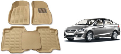 AUTO STAR Plastic Standard Mat For  Maruti Suzuki Alto K10(Brown)