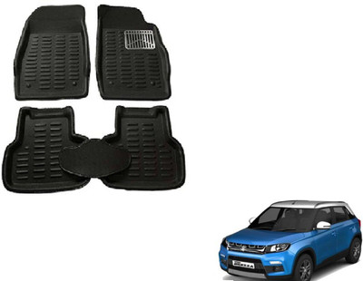 AUTO STAR Plastic Standard Mat For  Maruti Suzuki Vitara Brezza(Black)