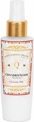 

QUINTA ESSENTIA ORGANIC Chandramukhi Cleansing Milk| 100% Natural & Organic Face and Neck Cleanser| Handmade and Paraben Free Cleanser (100 ml)(100 g)