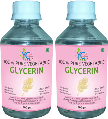 

YC CARE 100% Pure Vegetable Glycerin - Pack 2(200 g)
