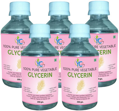 

YC CARE 100% Pure Vegetable Glycerin - Pack 5(200 g)