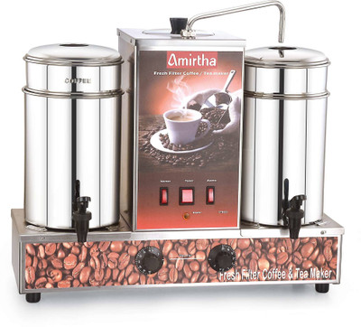 

Amirtha CTM220 25 Cups Coffee Maker(Silver)