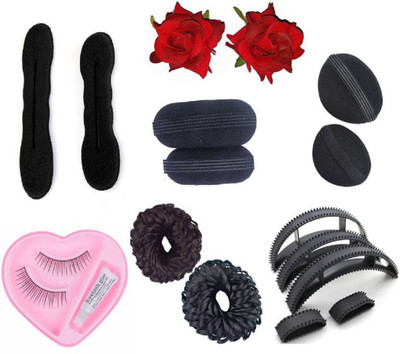 S R Enterprises hair fashion combo set [pack of 16pcs](Set of 16)