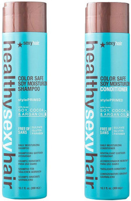 

Sexy Hair Soy Moisturizing Color Safe Shampoo & Conditioner Duo ((Set of 2)
