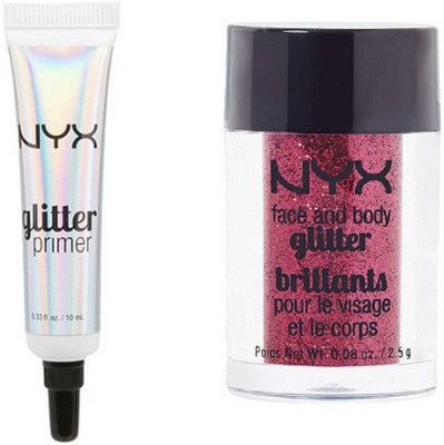 

Nyx PRIMER FACE & BODY GLITTER - PINK(Set of 2)