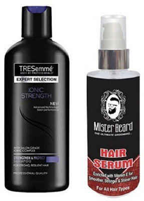 

MISTER BEARD HAIR SERUM WITH TRESEMME IONIC SHAMPOO(Set of 2)