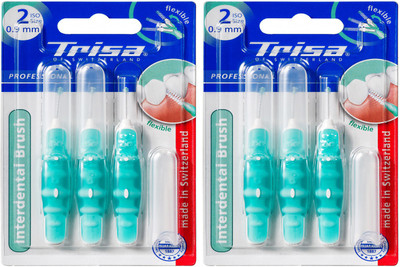 

Trisa Interdental Brush 0.9Mm(Pack of 2)