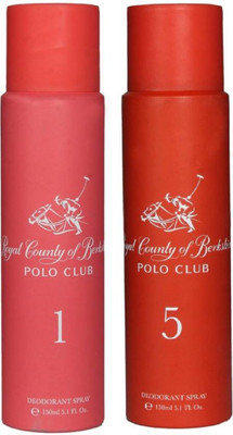 

royal county of berkshire polo club rcb1,9 Body Spray - For Women(300 ml, Pack of 2)