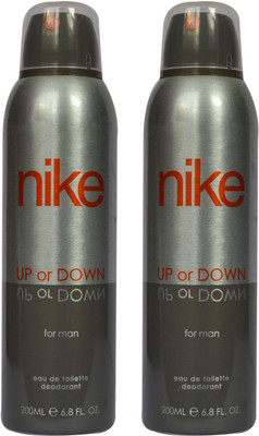

Nike Up or Down (Pack of 2) Body Spray - For Men(400 ml, Pack of 2)