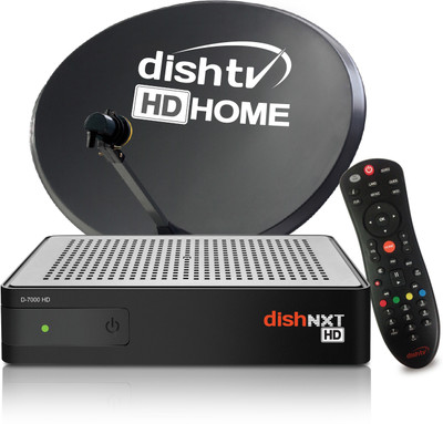 Dish TV HD Box with 1 Month Super Family HD