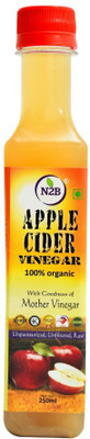 

N2B Organic Raw, Unpasteurized & Unfiltered - With Stand of Mother Apple Cider Vinegar(Apple Cider Flavored)
