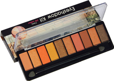 

firstzon™ professional 10 color matte and shimmer eyeshadow palette (KB8161) 19 g(multi)
