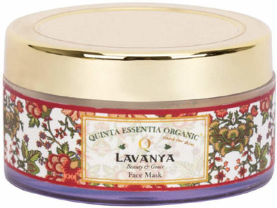 QUINTA ESSENTIA ORGANIC Lavanya face Mask| 100% Natural & Organic| Brightening Face Mask for Men and Women|Handmade and Paraben Free (30 g)(30 g)
