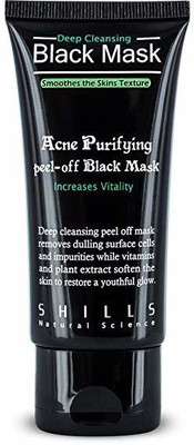 

Shills India Anti-Acne Purifying Peel Off Blackhead Remover Black Mask(50 ml)