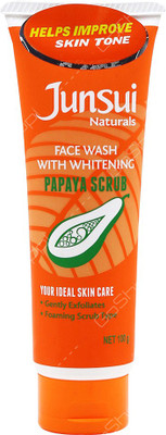 

JUNSUI face wash with whitening papaya scrub Face Wash(100 g)