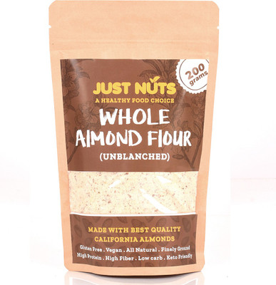 

Just Nuts Whole Almond Flour, 200 Gr [Gluten-Free, Low-carb, Unblanched](200 g)