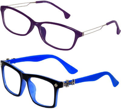 lensport eyewear Full Rim Wayfarer, Square Frame(53 mm