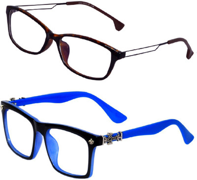 

lensport eyewear Full Rim Wayfarer, Square Frame(53 mm
