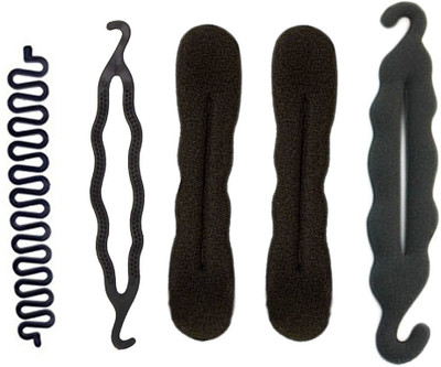 

GaDinStylo Set of 5, Combo Hair Accessories for Women and Girls (Black) Hair Accessory Set(Black)